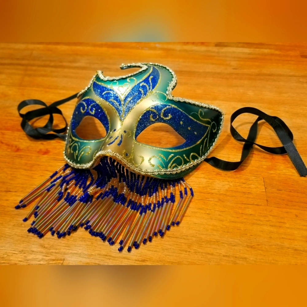 Venetian Masquerade Party Mask New Orleans NOLA Carnival Mardi Gras Costume